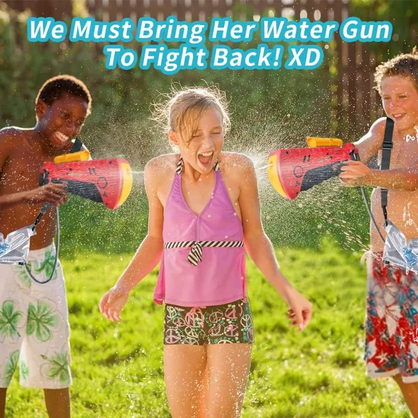CHT-273128 Electric Water Gun with Backpack Modes Large Battery Powered