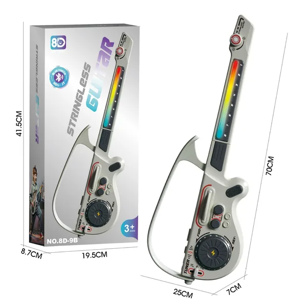 CHT-338702-CPS338701-CPS338700 Multifunctional Foldable Travel Guitar with Quick-Learn ABS