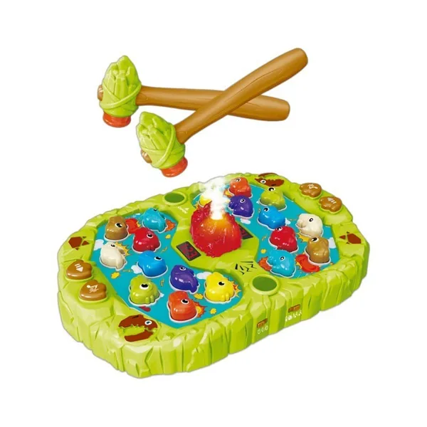 CHT-303159 Dinosaur Whack Mole Game Toy Animals Interactive Pounding To