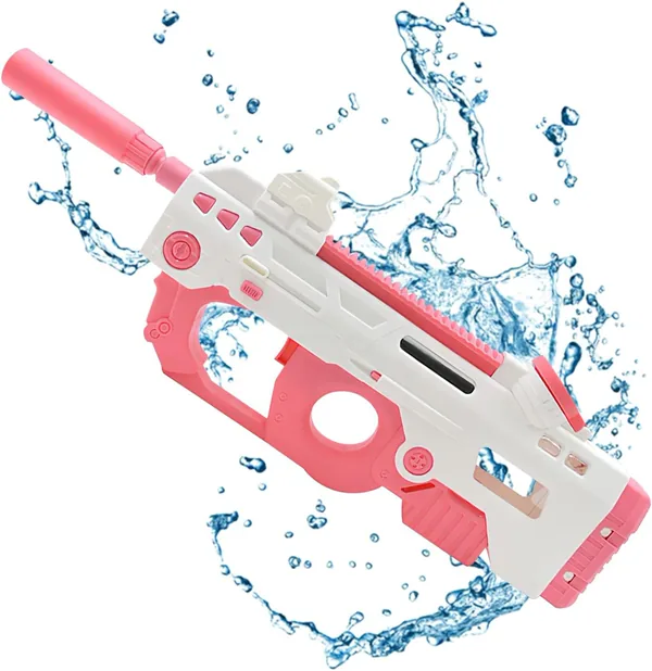 CHT-274775 P90 Electric Water Gun for Adults 26 ft Range Automatic Wate