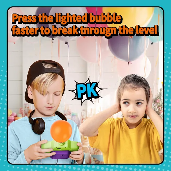 CHT-291367 Pop Fidgets Kids Games Toys Handheld Sensory with Balloons Q