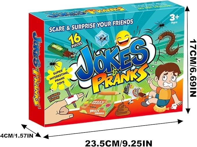 CHT-316536 Prank Kit Funny Gag Gifts Joke Box Practical Jokes Perfect P