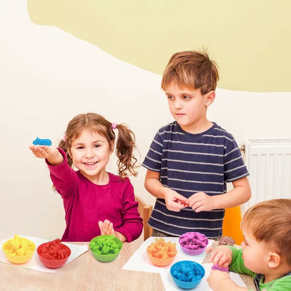 CHT-281858 Montessori Kids Counting Toys Color Matching Letter Game Fun