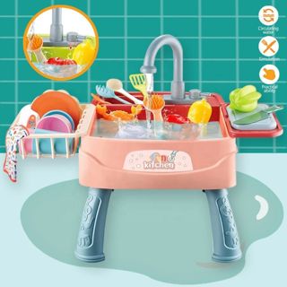 Nice Dishwasher Pretend Play 30-Piece Kitchen Toy Set
