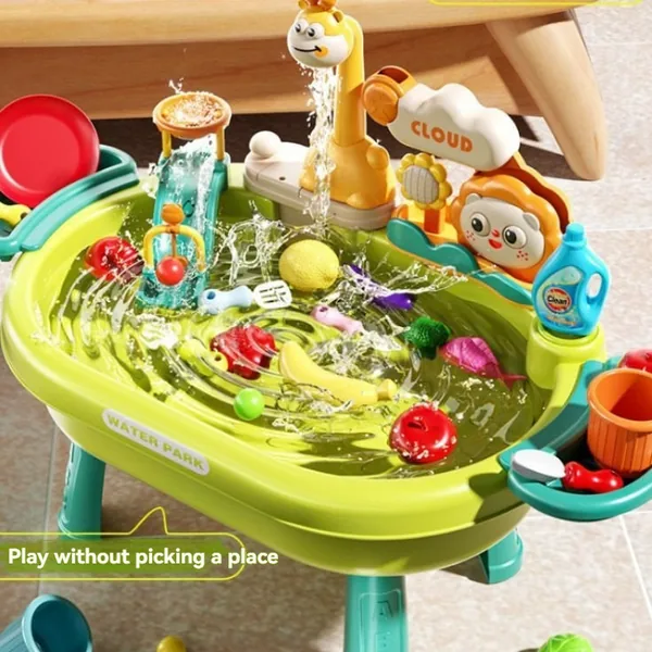 CHT-326664-CPS326663 Educational Children's Electric Dishwasher Pretend Play Wate