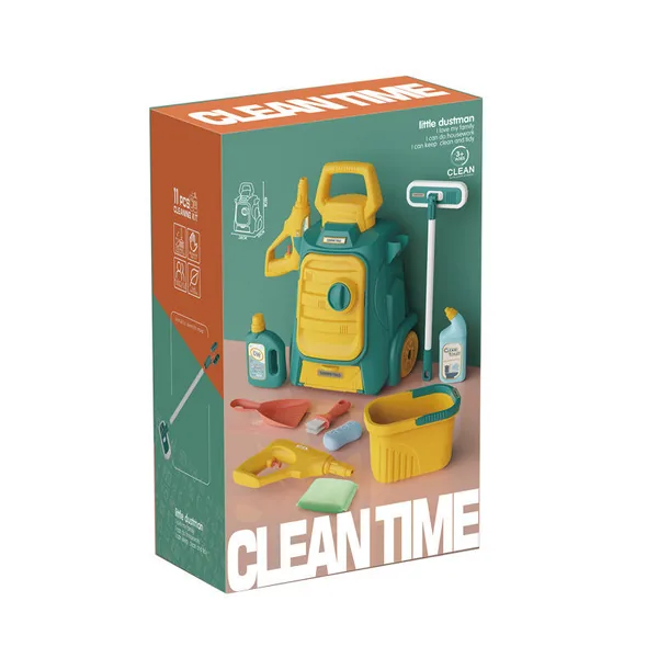 CHT-303813 11 PCS Pretend Play Toys Housekeeping Kit House Cleaning Toy