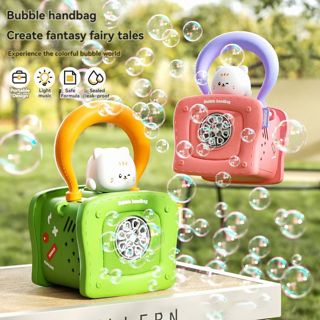 Kitten Machine Bubble Gun with Music Light-up