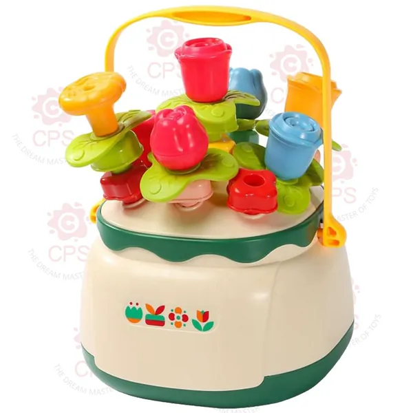 CHT-286102 Flower Building Toys Portable Floral Construction Sets Botan