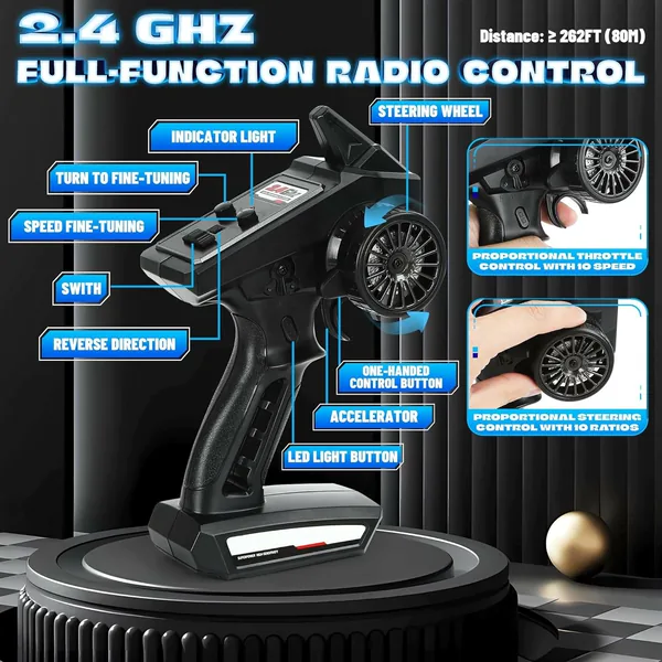 UNRESOLVED-1601212091346 2.4GHz High Speed RC Truck 2.4G Electric Car 4WD Off Road RC