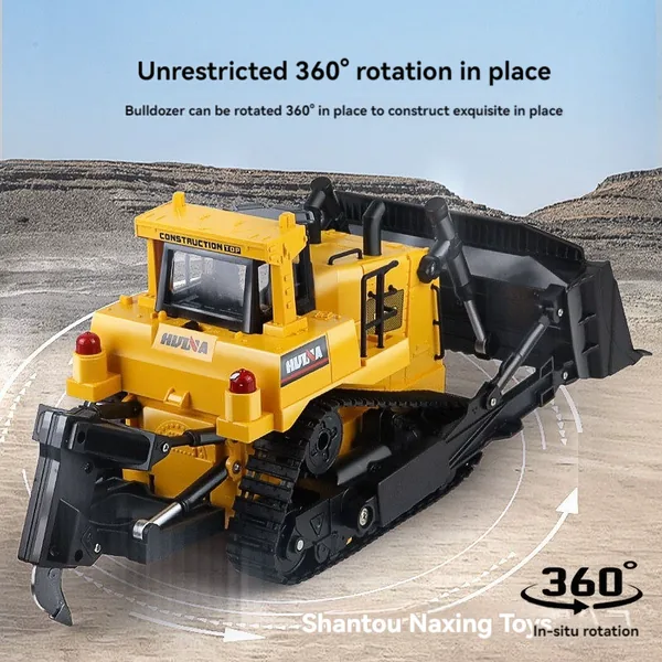 UNRESOLVED-1601229785571 11 Channel Diecast Toy RC Truck with Light Children Outdoor