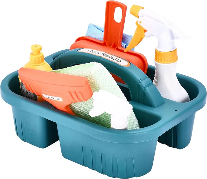 CHT-303807 Kids Toddler Cleaning Set Pretend Play Toy House Cleaning To