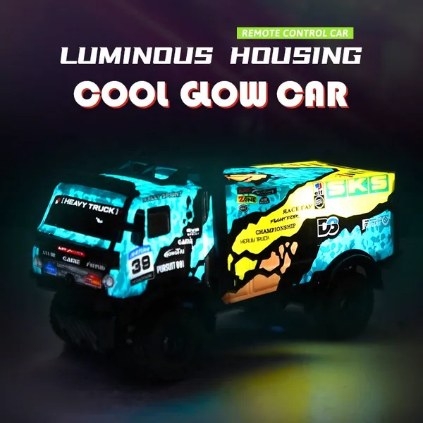 UNRESOLVED-1601224511317 27 Mhz Off Road Car for Kids Four-channel Truck Toys Outdoor