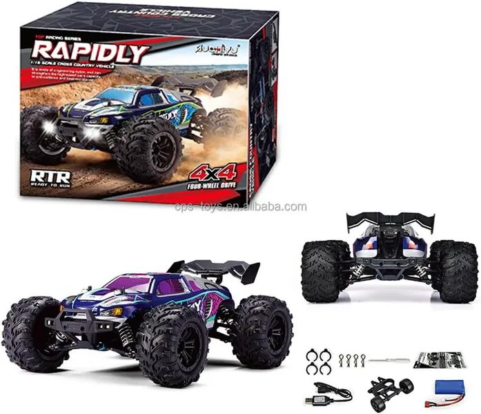 UNRESOLVED-1601212091346 2.4GHz High Speed RC Truck 2.4G Electric Car 4WD Off Road RC