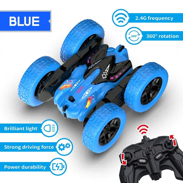 CHT-303129 RC Stunt Cars Double-Sided Driving 360-degree Flips Stunt RC