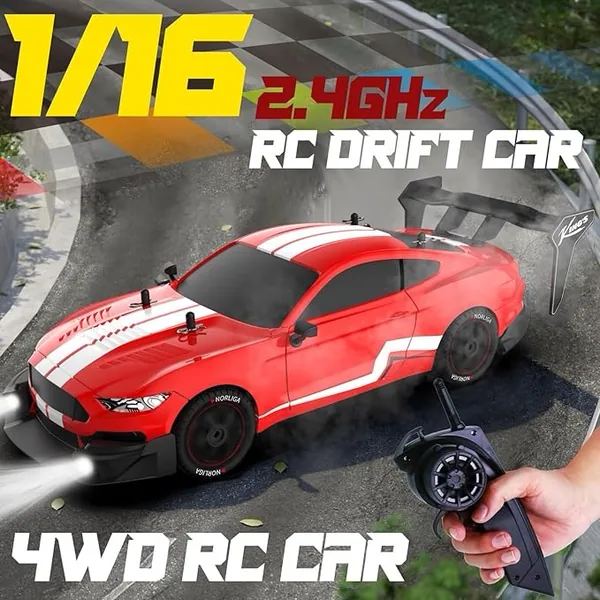 CHT-335614 Remote Control Car Truck RC Drift Car 1:14 Scale 4WD LED Lig