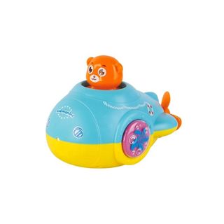 Kid Bath Toy Summer Water Spray Floating Boat Submarine