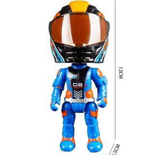 CHT-305228 Wholesale Diecast Toys Models Helmet Motorcycle Rider Q Vers