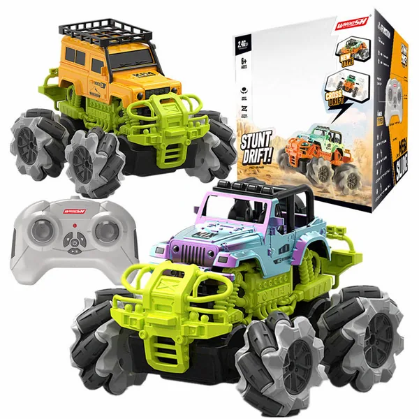 UNRESOLVED-1601281990588 1:28 Scale RC Stunt Car 2.4GHz RC Drift Car Off Road RC Truc