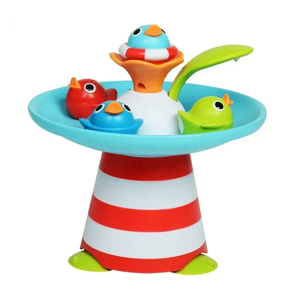 CHT-114918 Baby Bath Toys Floating Kid Bath Toys Sprinkler Duck Toys Mu