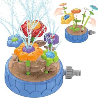 DIY Flowers Water Sprinklers Outdoor Toy
