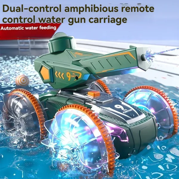 CHT-304609 3 in 1 Remote Control Car Boat Water Gun Toy Gesture RC Stun
