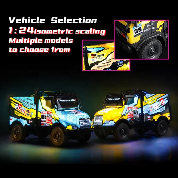 UNRESOLVED-1601224511317 27 Mhz Off Road Car for Kids Four-channel Truck Toys Outdoor