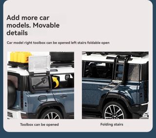 CHT-301059 Alloy Toys Car Rang Rover DEFENDER Metal Model Car Diecast C