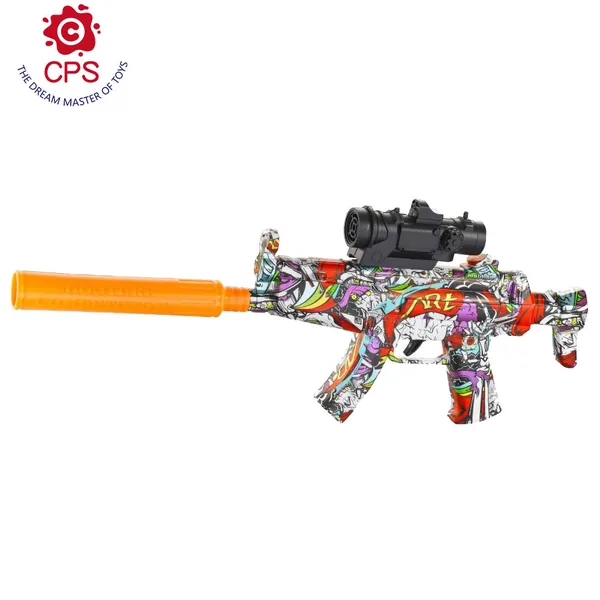 CHT-308562 Kids Soft Bullet Toy Gun AK47 M416 MP5 SCAR Foam Blaster Pla