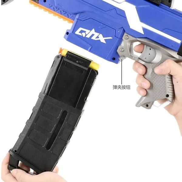 CHT-226561 Soft Bullet Gun Battery Operated Children Toys Gun Plastic w