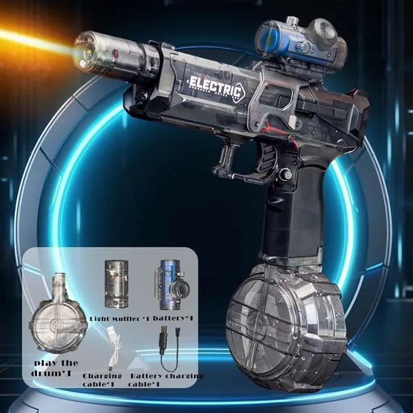 CHT-305227 Long Range Electric Water Gun with Interactive Light-up Toys
