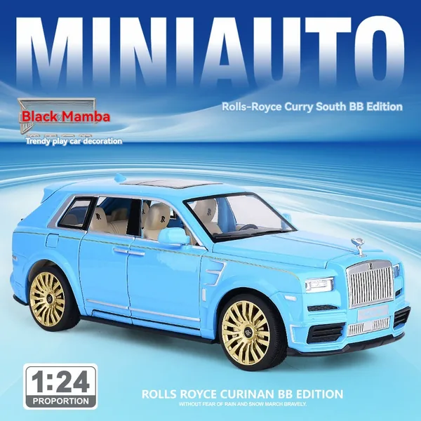CHT-301051 1:24 Scale Diecast Toys Cul-linan Car Toys Metal Model for C