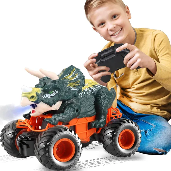 CHT-284391 Remote Control Dinosaur Car for Kids 2.4Ghz RC Dinosaur Truc