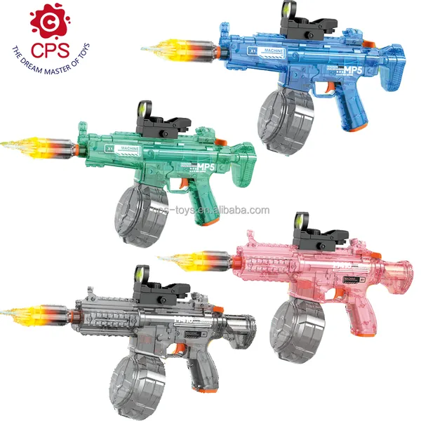 CHT-309721 AK M416 MP5 Long Range Electric Water Gun with Interactive L