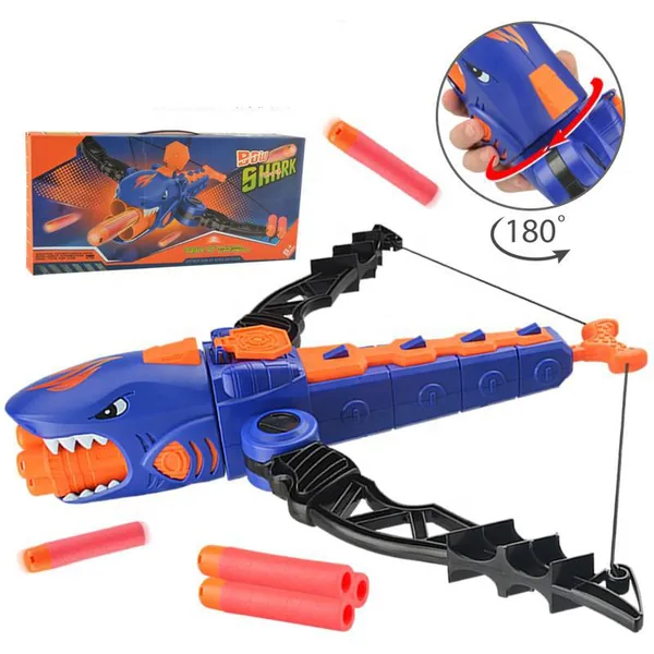 CHT-264819 Kids Outdoor Soft Bow and Arrow Set EVA Plastic Youth Bow wi