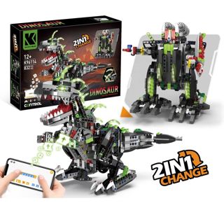 App Controlled Dinosaur Building Blocks STEM Science Kit