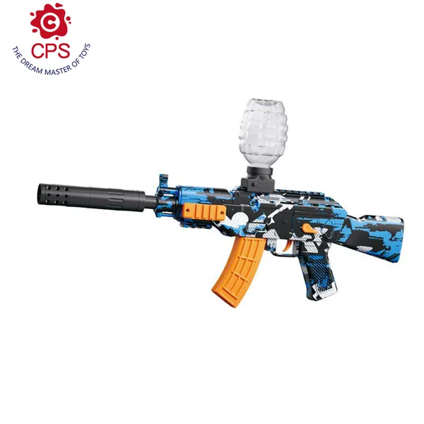 CHT-306393 Soft Bullet Gun Blaster AK47 Automatic Water Gun Electric Gu
