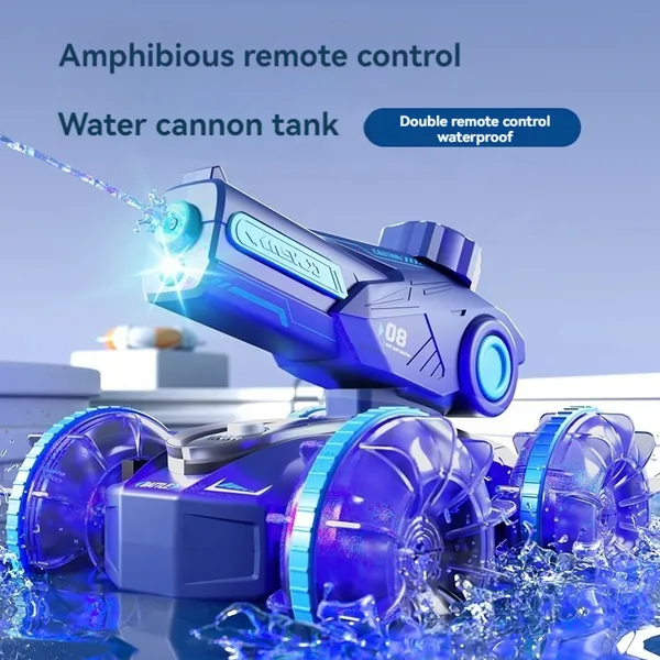 CHT-304609 3 in 1 Remote Control Car Boat Water Gun Toy Gesture RC Stun