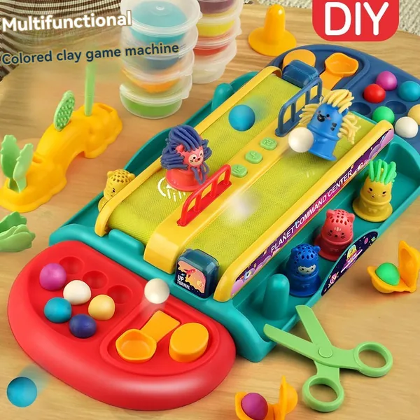 CHT-283814 Multi-functional Colorful Set Toy Fidgets Toy Colorful Clay