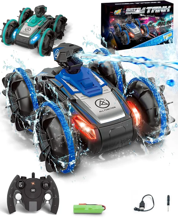 CHT-305855 Remote-Control Car RC Boat for Kids RC Stunt Car with Water
