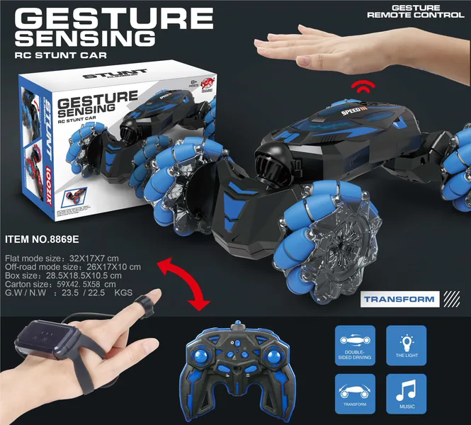 CHT-289538 1:12 Gesture Sensing RC Stunt Car 2.4Ghz 4WD Hand Controlled