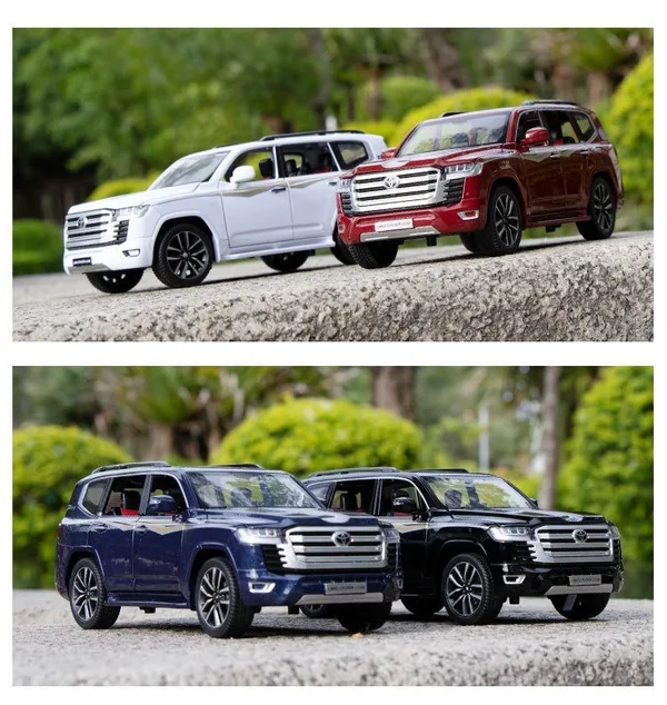 CHT-301056 Diecast Toys Car TO-YOTA Land Cru-iser Metal Model Car Class