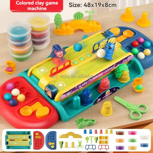 CHT-283814 Multi-functional Colorful Set Toy Fidgets Toy Colorful Clay