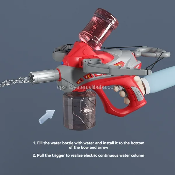 CHT-306399 2 in 1 Electric Plastic Water Gun with Toy Arrows for Adults