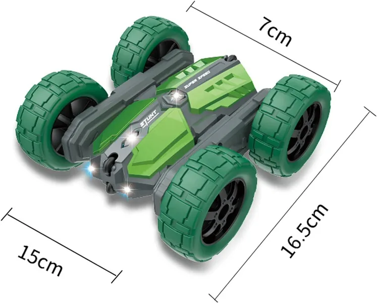 CHT-282830 Double Sided 360 Rotating RC Car Music-Light-Up Outdoor Toy
