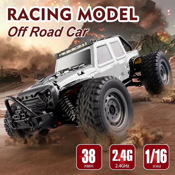 UNRESOLVED-1601220604628 1/16 Scale 2.4Ghz Remote Control 4WD High-Speed Off-Road RC