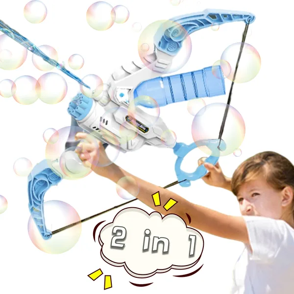CHT-254567 2 in 1 Outdoor Toys Electric Bubble Water Bow and Arrow Soap