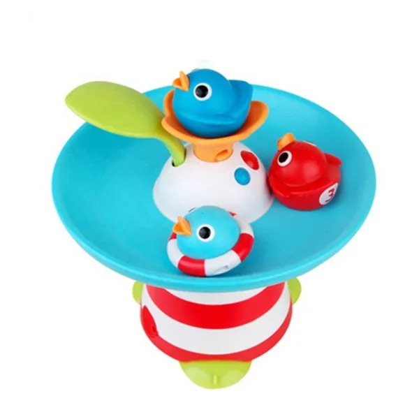 CHT-114918 Baby Bath Toys Floating Kid Bath Toys Sprinkler Duck Toys Mu
