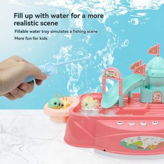 CHT-307342 Electric Fishing Game Toy for Children Pretend Play Toy with
