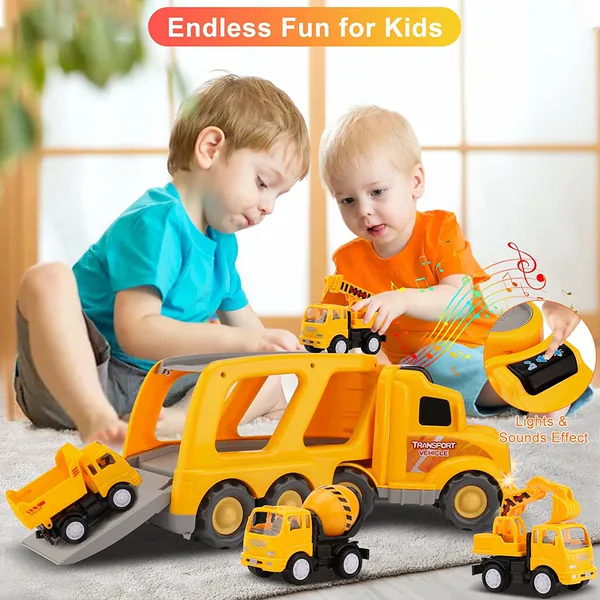 CHT-261068 Christmas Birthday Gifts Toddler Boys Girls Construction Veh