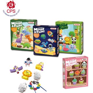 DIY Dinosaur Plaster Painting Figurine Kit